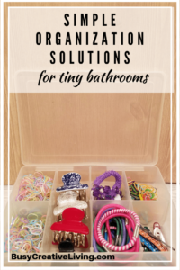 Bathroom Organization Tips and Tools