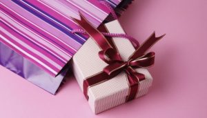 Pink gift box